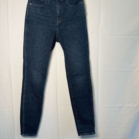 Madewell Dark Wash 10” High Rise Skinny Jeans - size 26 - Picture 7 of 9